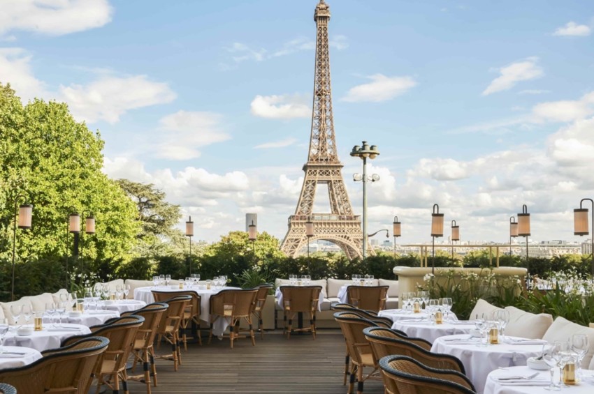 Рестораны с роскошным ужином и прекрасным видом в Париже